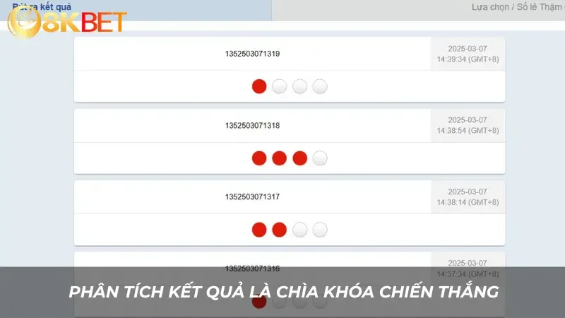 Phân tích kết quả là chìa khóa chiến thắng